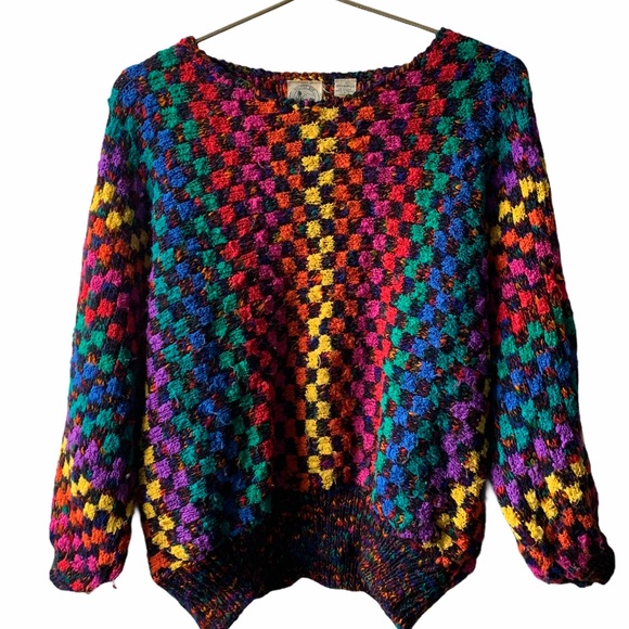 Vintage Rainbow Sweater Colter Bay 